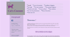 Desktop Screenshot of cats-cocoon.com